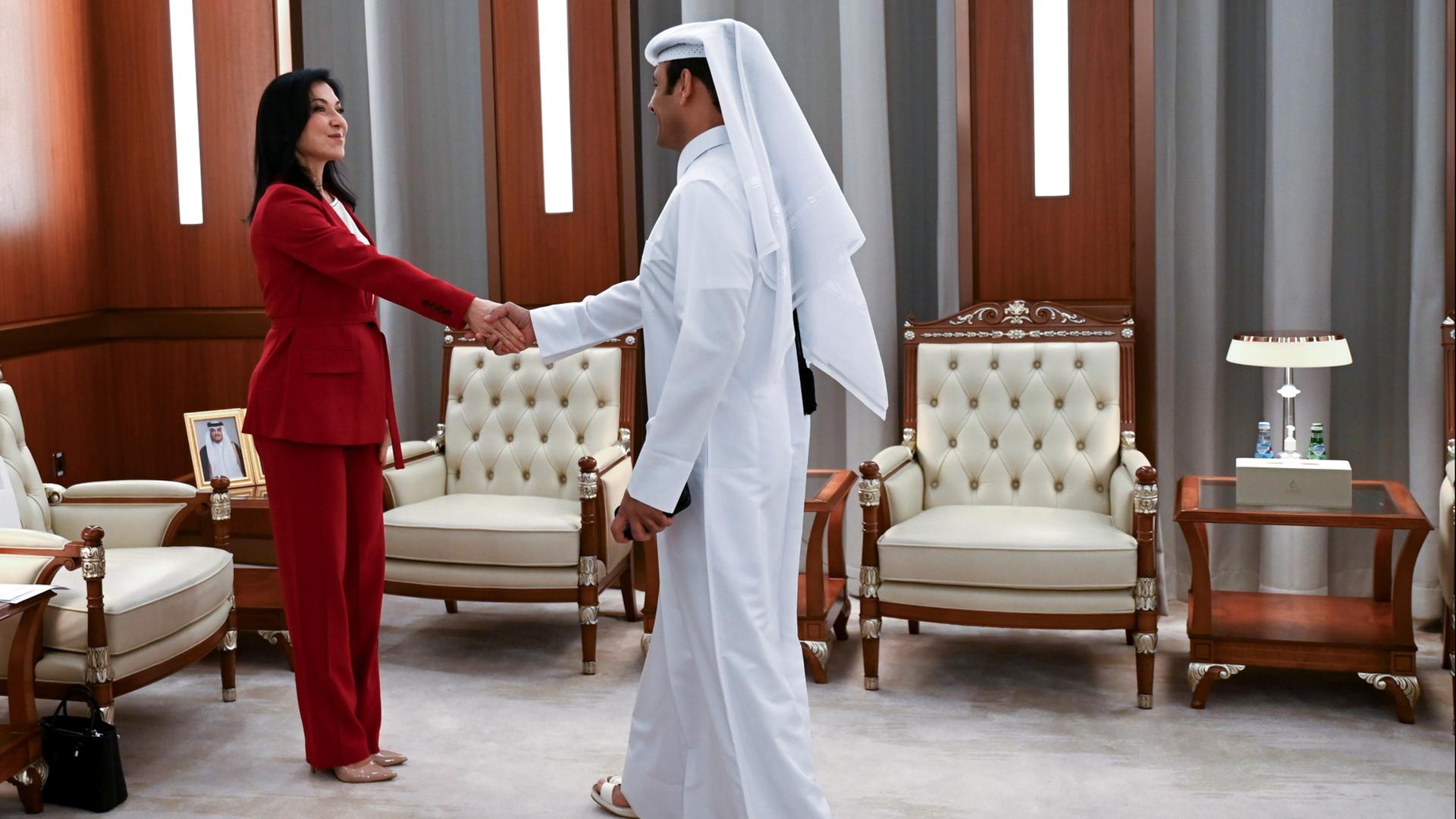 Reiche verhandelt in Katar über Gaslieferungen Reiche verhandelt in Katar über Gaslieferungen