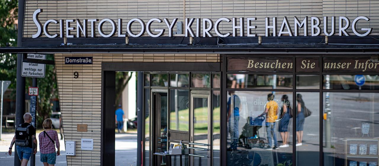 Die Scientology Kirche in Hamburg.