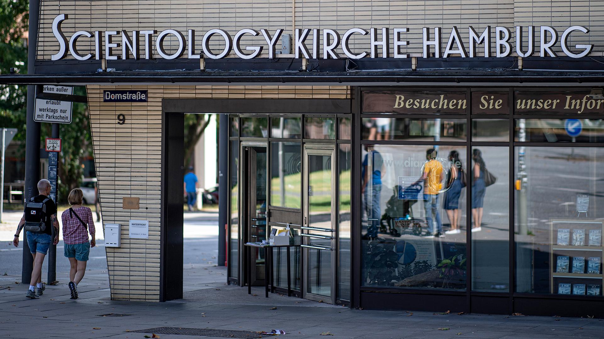 Die Scientology Kirche in Hamburg. | picture alliance/dpa