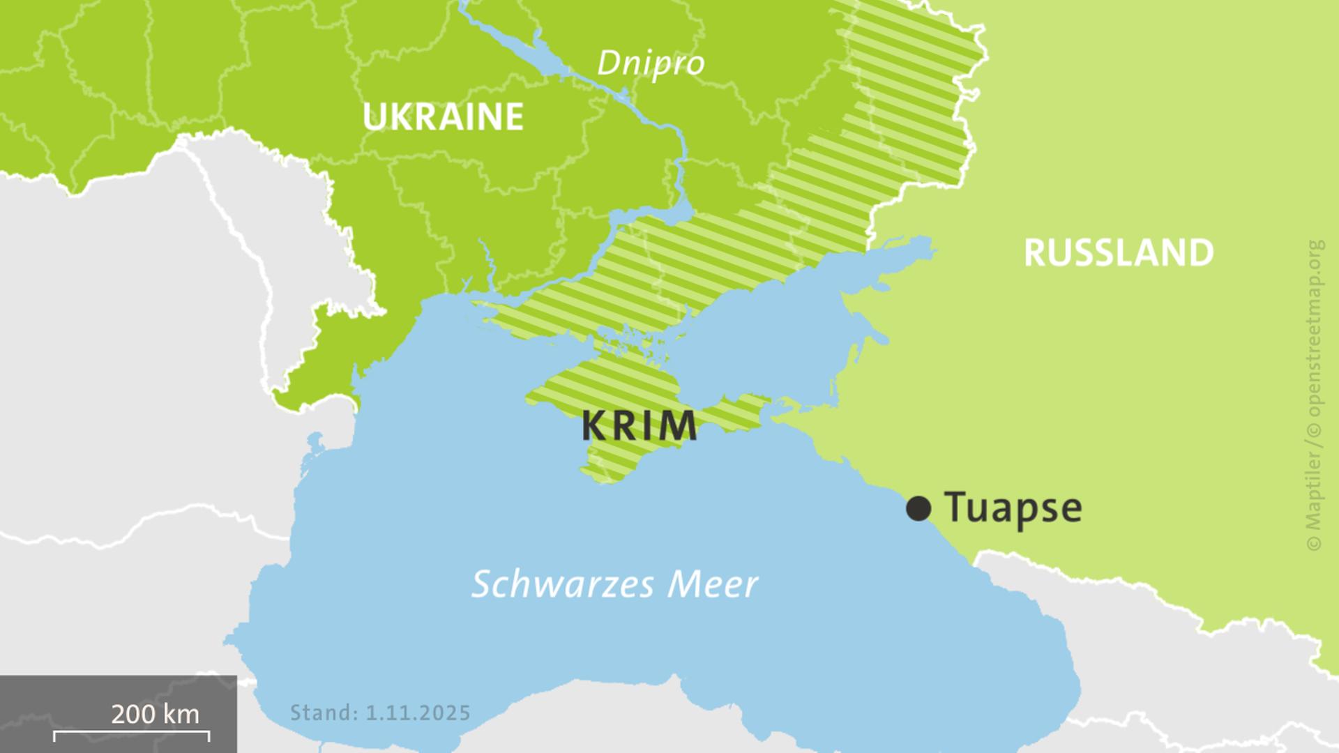 Schwarzmeer-Hafen: Ukrainische Drohnen verursachen Feuer auf Öltanker