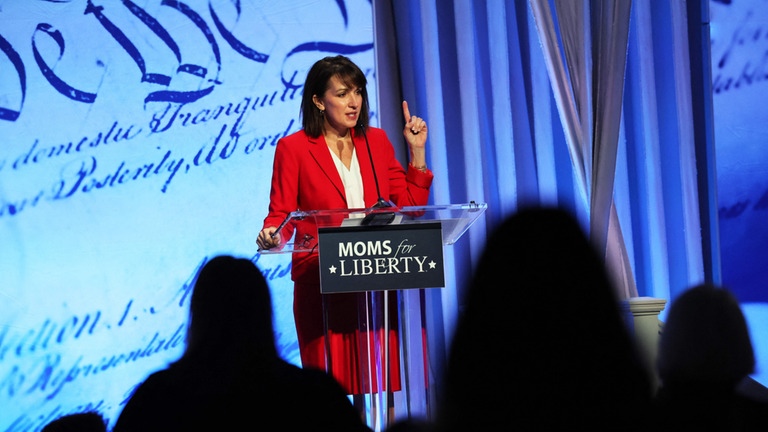 Tina Descovich, Mitgründerin von Moms for Liberty