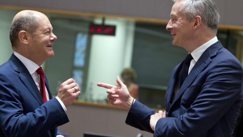 Olaf Scholz und Bruno Le Maire