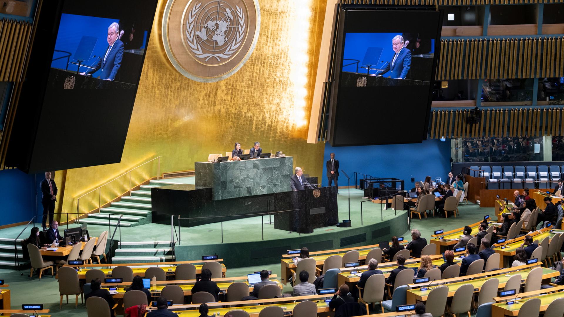UN stimmen für neue Weltkarte - Afrika wächst