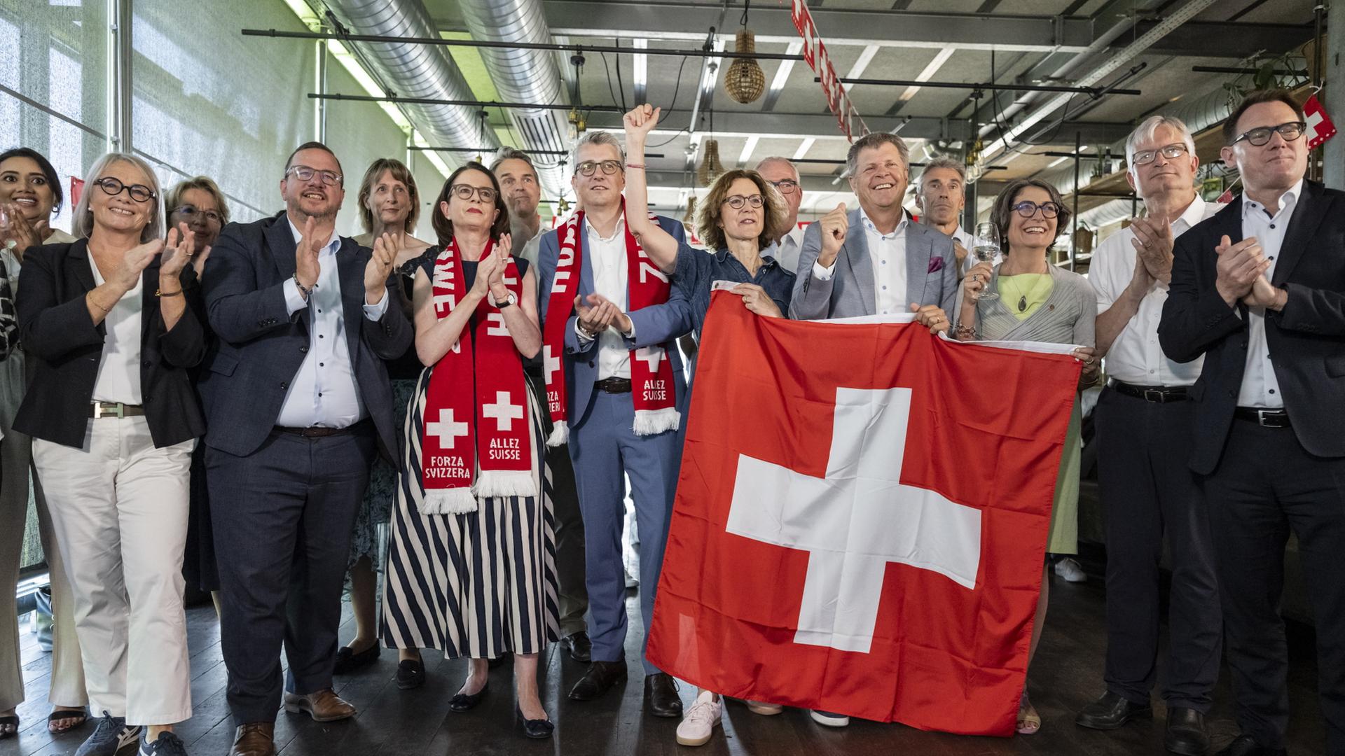 Jubel bei Gegnern der SVP-Initiative | EPA