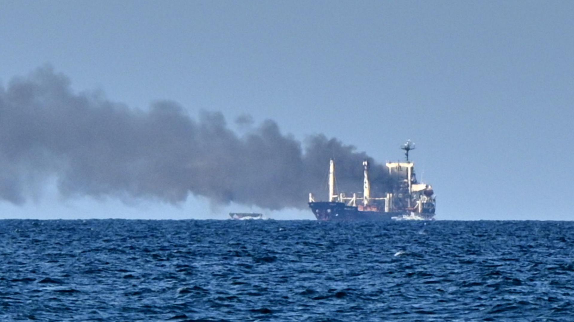 Ukraine wirft Russland Angriff auf ziviles Schiff vor Ukraine wirft Russland Angriff auf ziviles Schiff vor