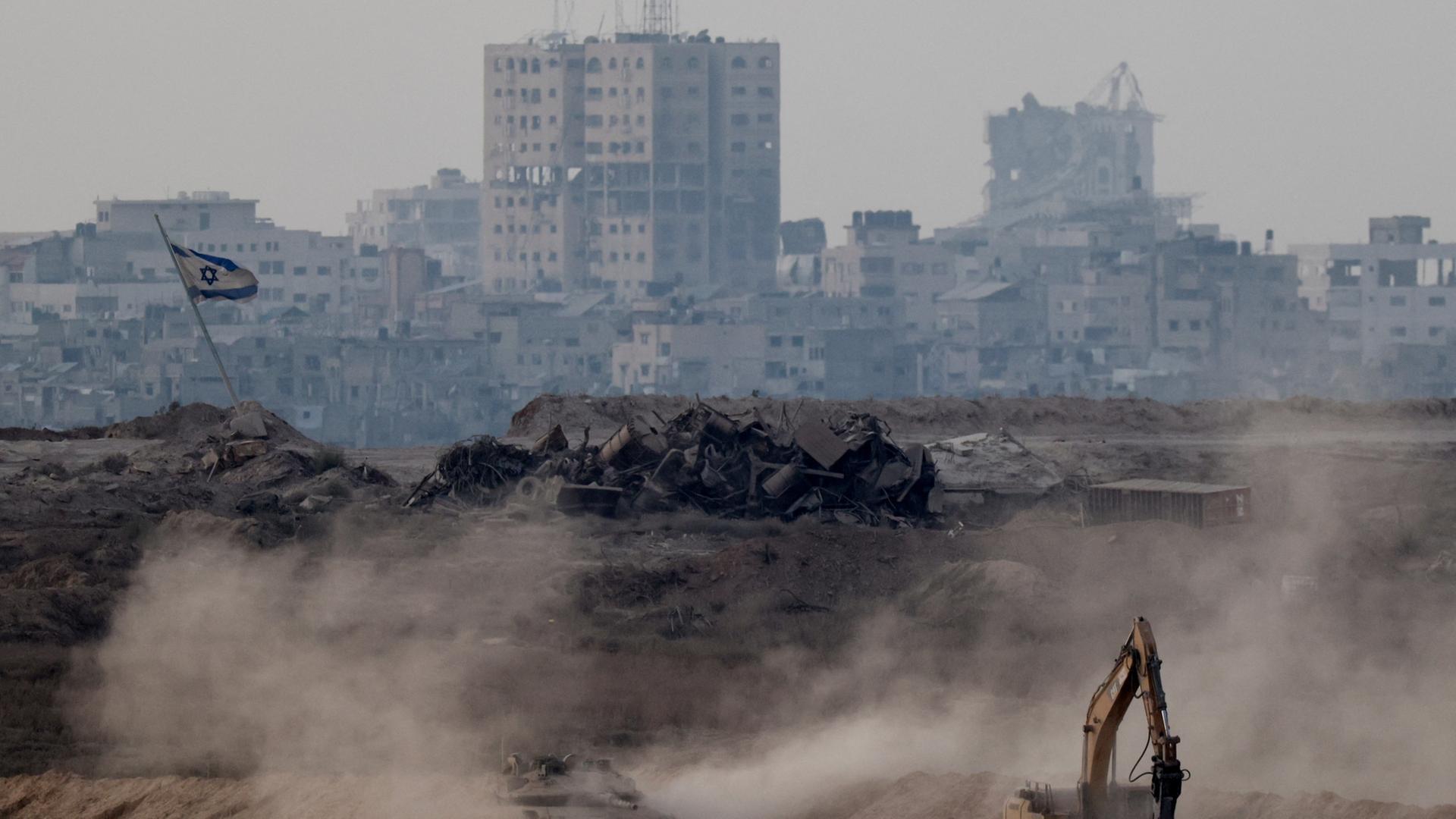 Blick auf Gaza von der israelischen Grenze | REUTERS
