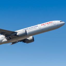 Ein Boeing 777-300ER Flugzeug der China Eastern Airlines