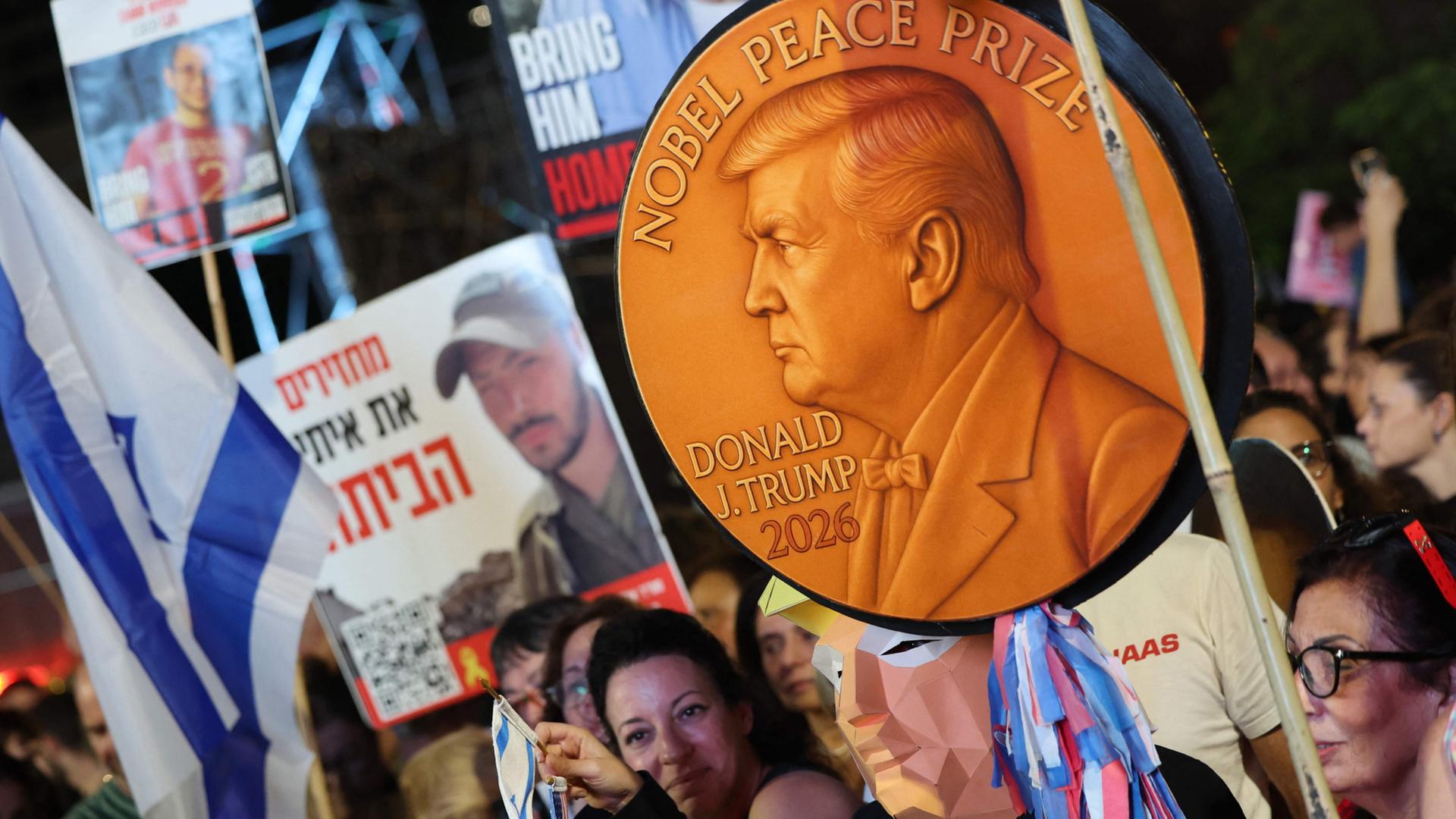 Demonstrierende in Tel Aviv | AFP