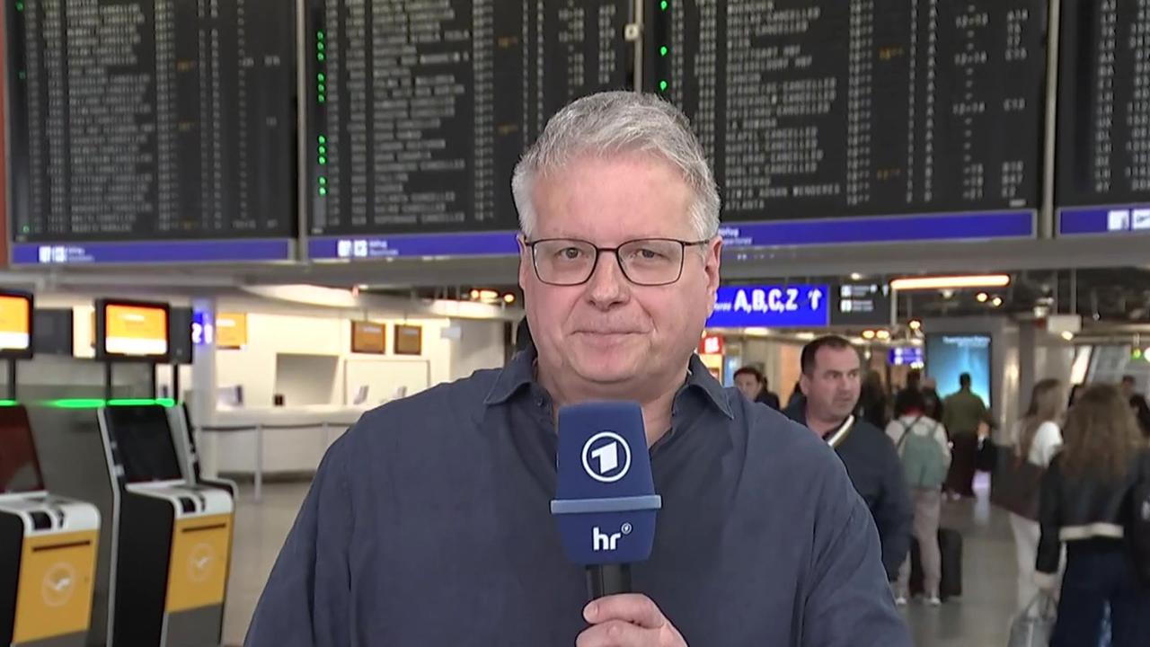 Streik des Kabinenpersonals bei Lufthansa und Cityline: Heiko Neumann, HR