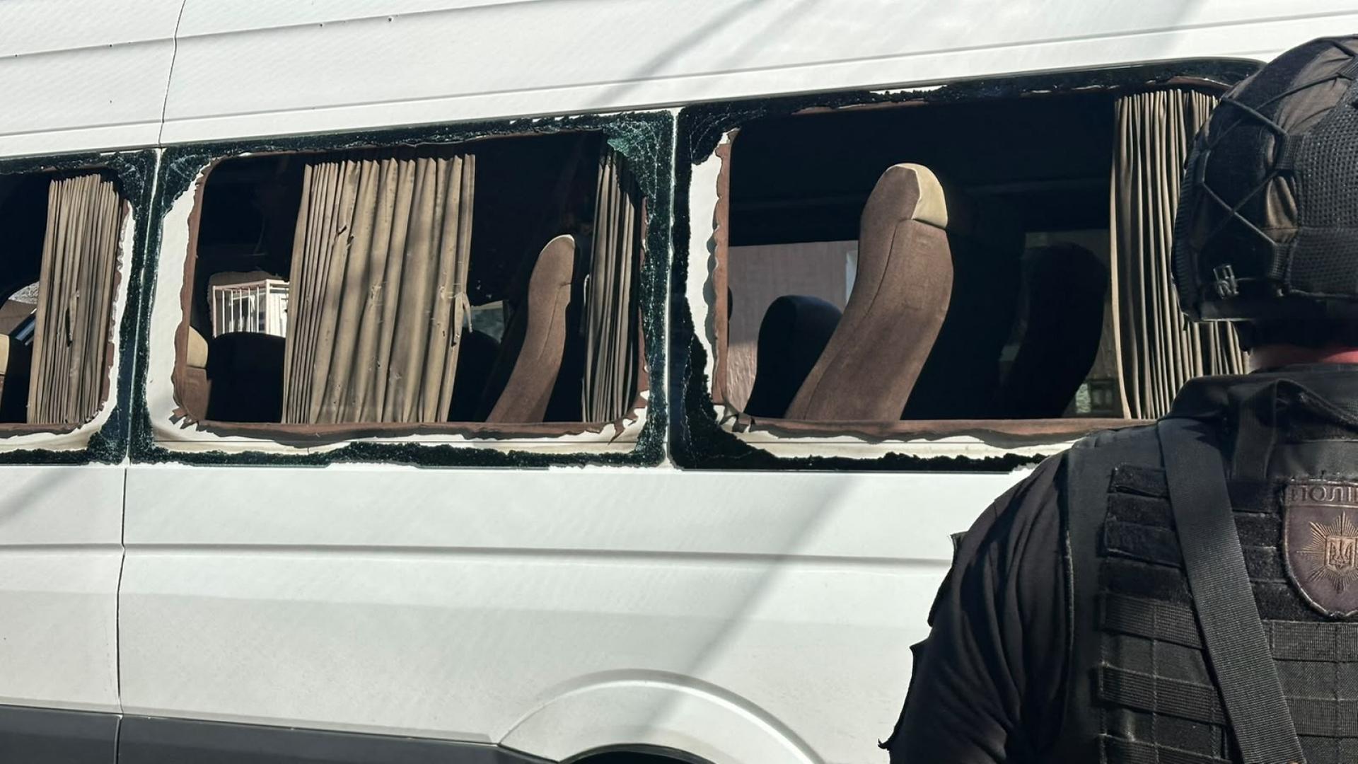 Südukraine: Mehrere Tote nach russischem Angriff auf Linienbus