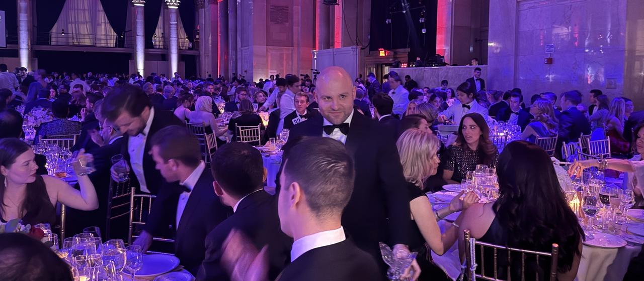 Markus Frohnmaier bei der Gala des Young Republican Clubs