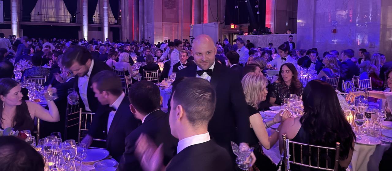 Markus Frohnmaier bei der Gala des Young Republican Clubs