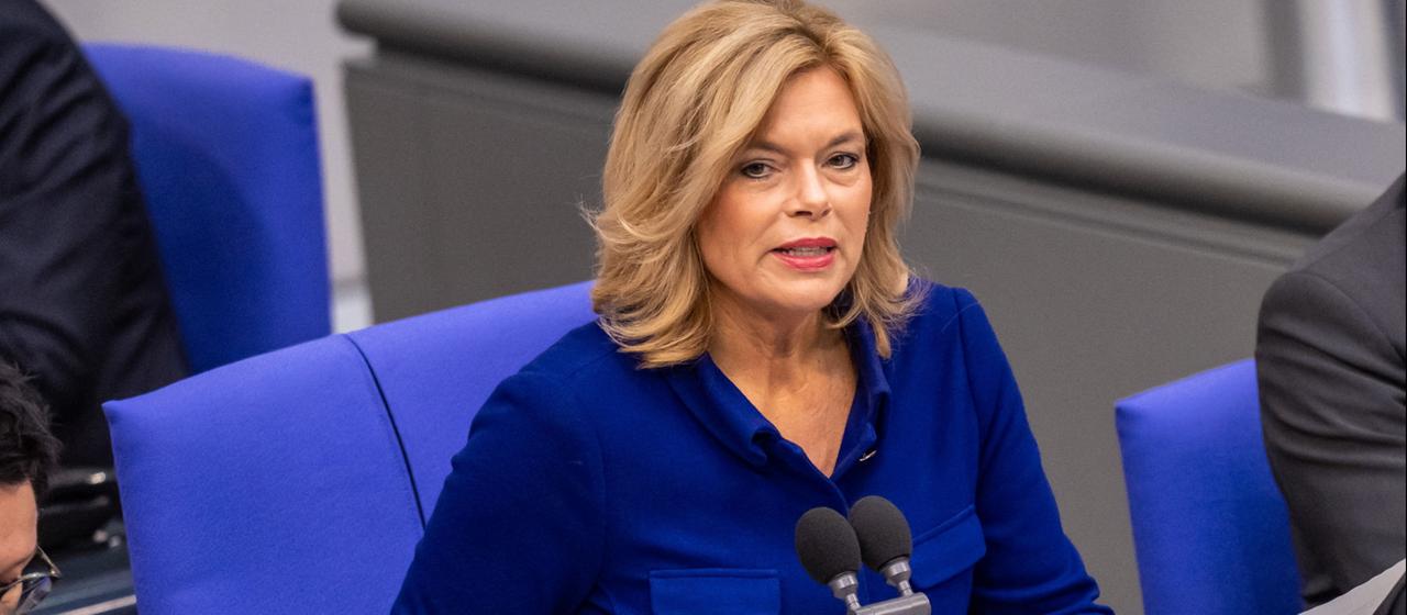 Julia Klöckner im Bundestag