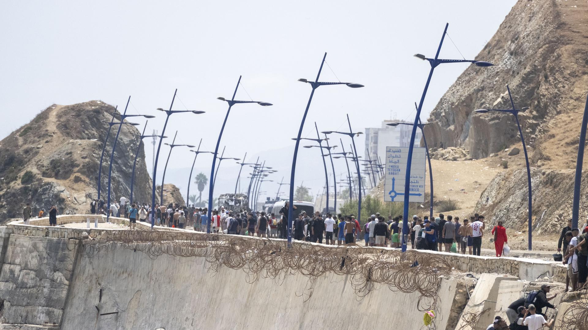 Grenzanlage in Ceuta | EPA