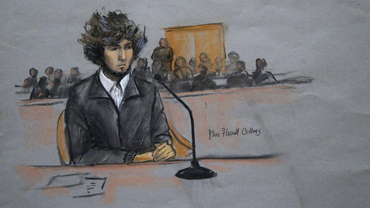 Artikel über die Bestattung des Boston-Marathon-Attentäters