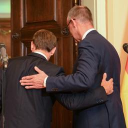 Macron und Merz bei ihrem Arbeitstreffen in Berlin 