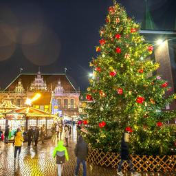 Weihnachtsmarkt in Bremen.