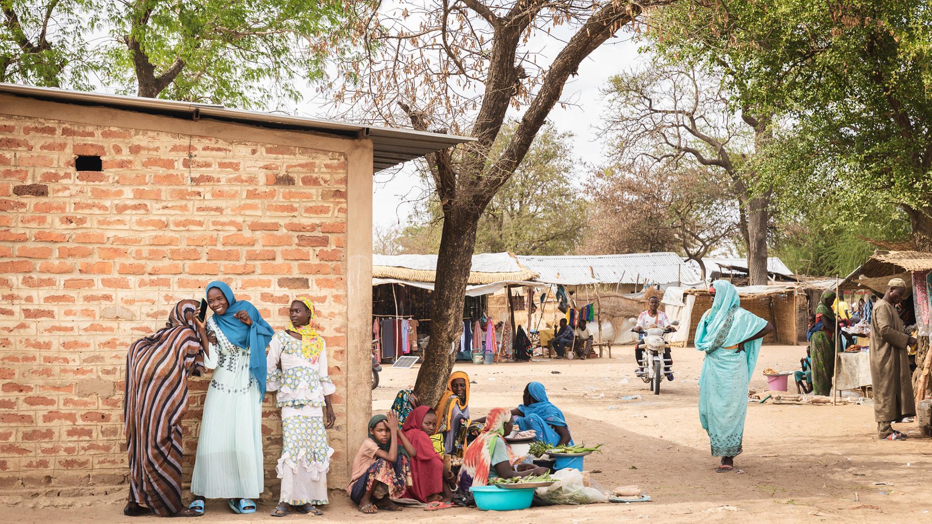 Flüchtlingsfrauen im Flüchtlingscamp Korsi in Birao. | Gaia Squarci / UNFPA