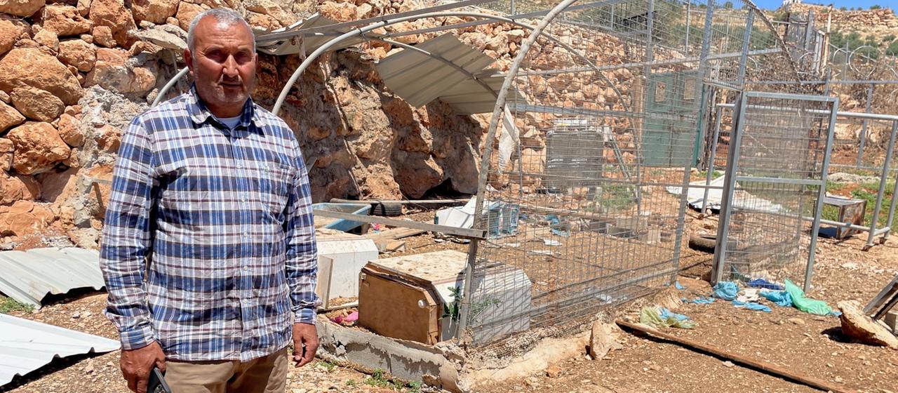 Salim Hamayel, Bauer aus Abu Falah