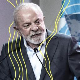 Brasiliens Präsident Luiz Inacio Lula da Silva spricht bei der Eröffnung der COP30 in Belém im Amazonasgebiet.