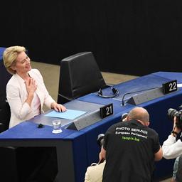 Die neu gewählte EU-Kommissionspräsidentin Ursula von der Leyen wird in Straßburg fotografiert.