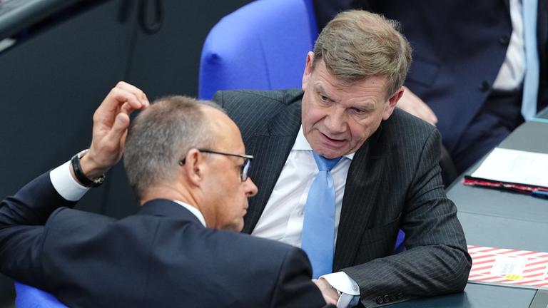 Friedrich Merz und Johann Wadephul