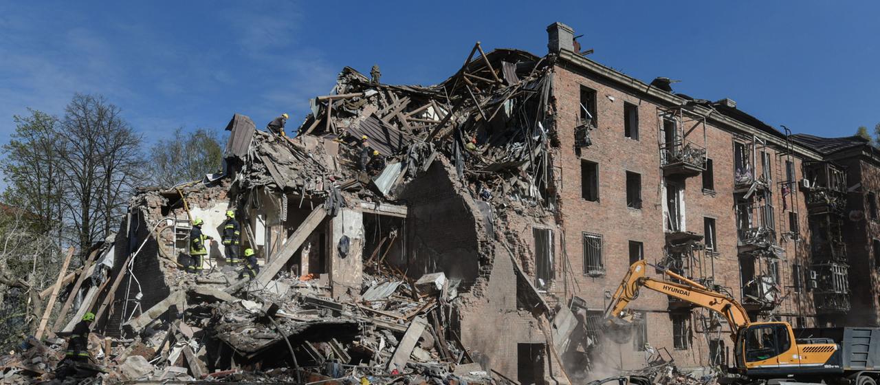 Mehrere Tote nach schweren russischen Angriffen