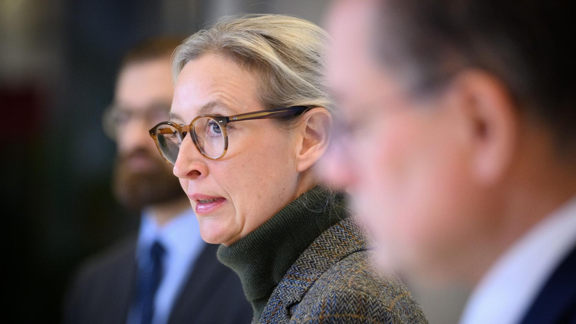 Alice Weidel und Tino Chrupalla | Bernd von Jutrczenka/dpa