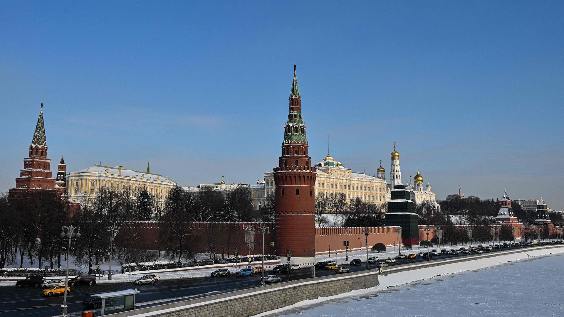 Blick auf den Kreml in Moskau. | AFP