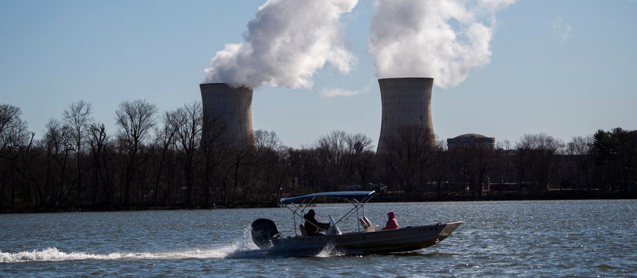 Das AKW Three Mile Island im Jahr 2019