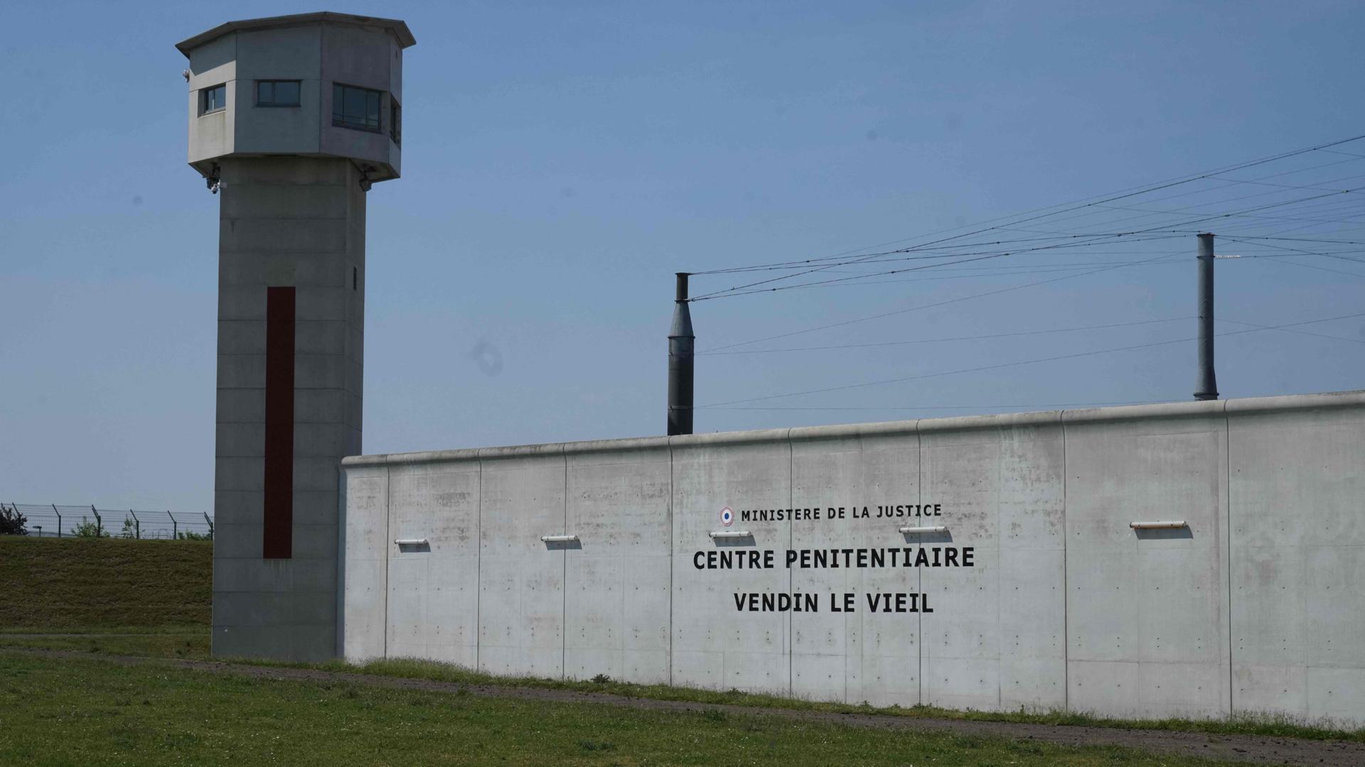 Gefängnis von Vendin-le-Vieil in Nordfrankreich. | AFP
