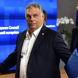 Ungarns Ministerpräsident Orban auf dem EU-Gipfel in Brüssel im Juli 2020