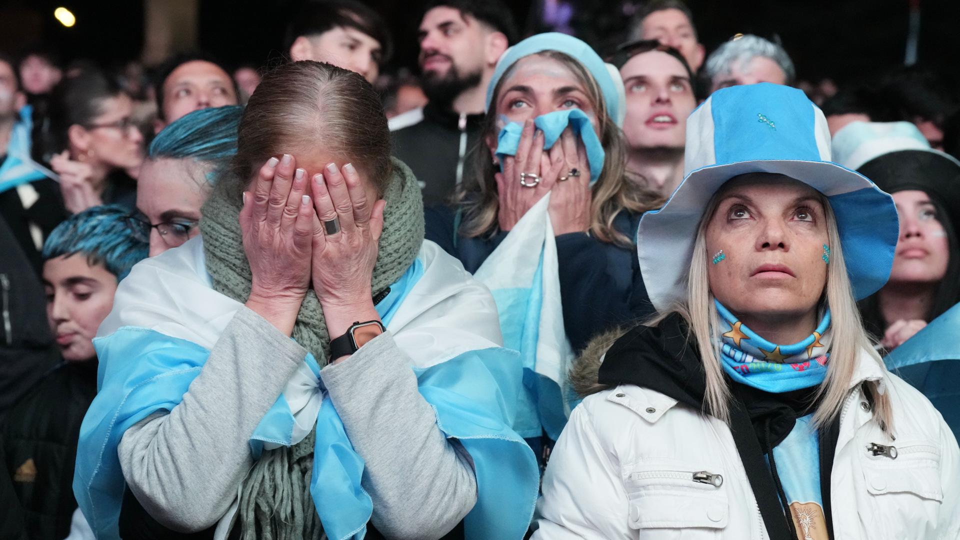 Argentinien verliert WM-Finale: "Ich muss weinen" Argentinien verliert WM-Finale: