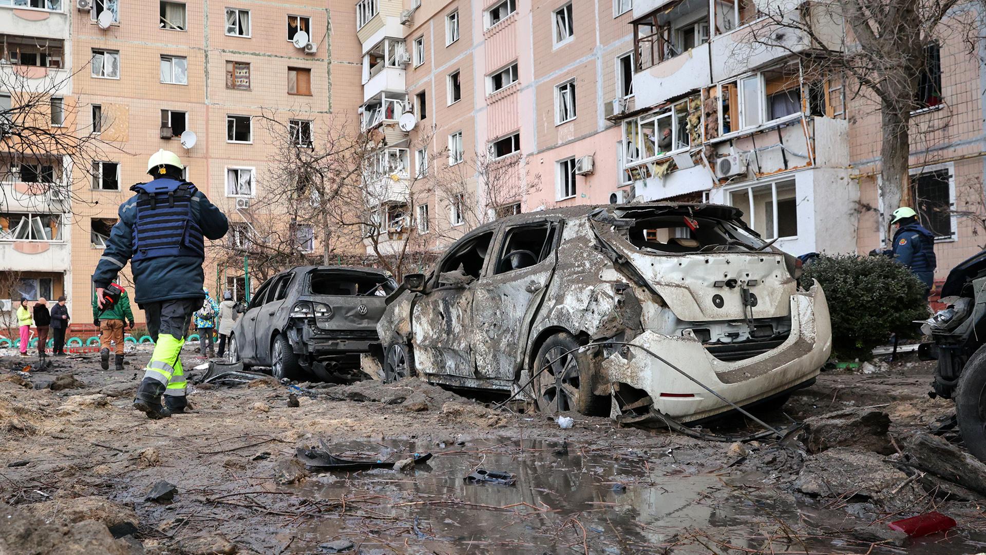 Krieg gegen die Ukraine: Tote nach russischen Drohnenangriffen