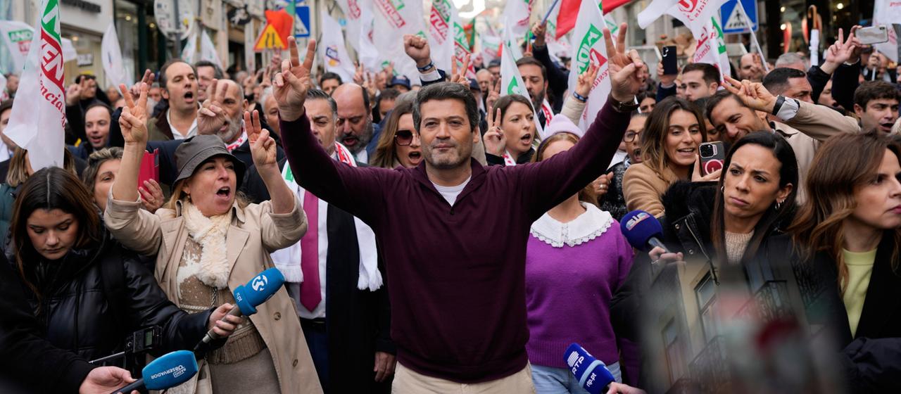 Präsidentschaftskandidat Ventura beim Wahlkampf