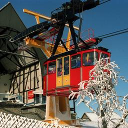 Die Fichtelberg Schwebebahn, Bergstation
