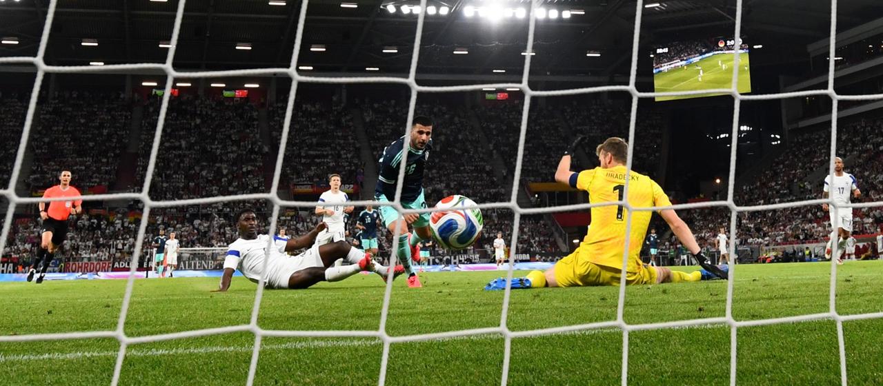 Spielszene aus dem Fußballspiel Deutschland gegen Finnland am 31.05.2026.
