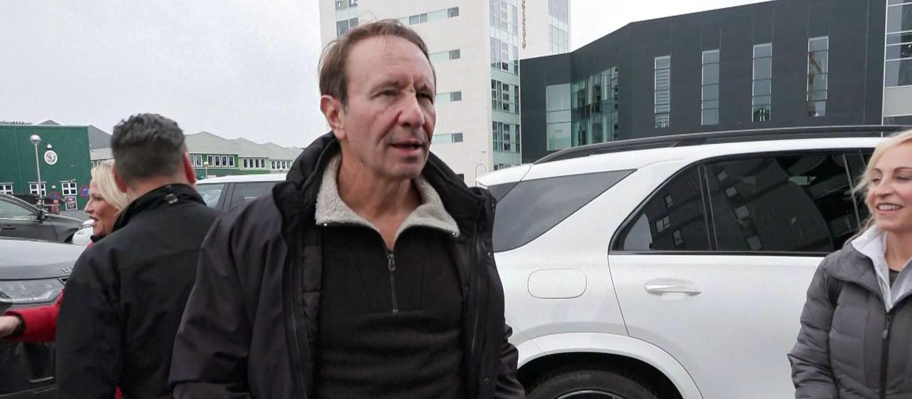 Jeff Landry in Grönland