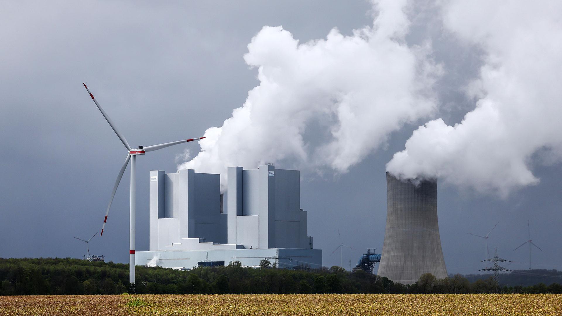 Braunkohlekraftwerk Neurath | picture alliance / Rupert Oberh