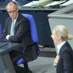 Friedrich Merz und Alice Weidel