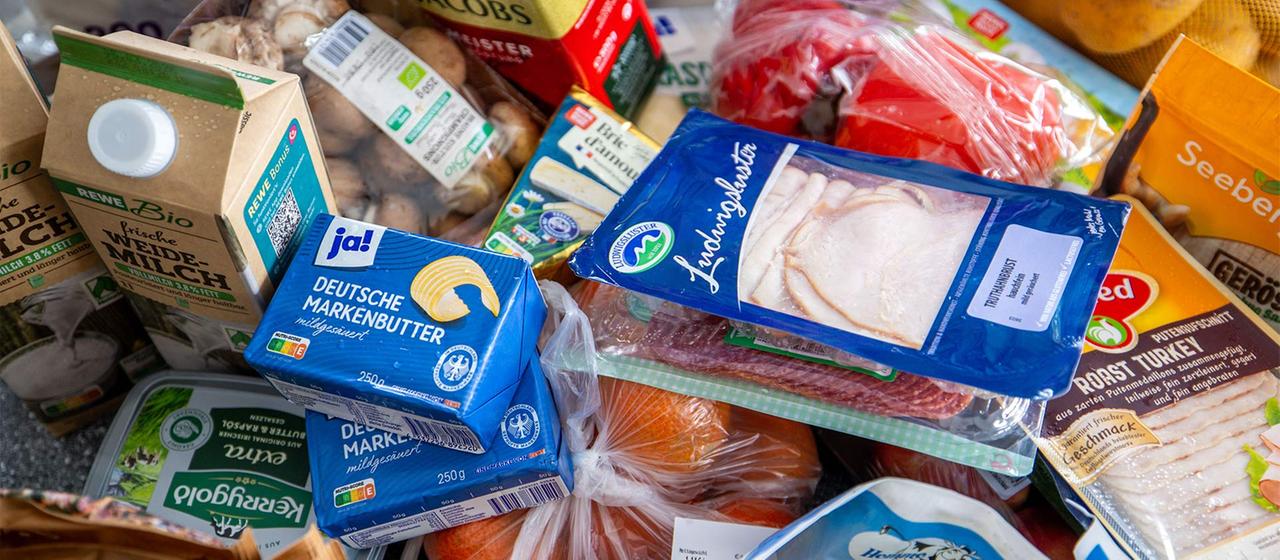 Lebensmittel Warenkorb