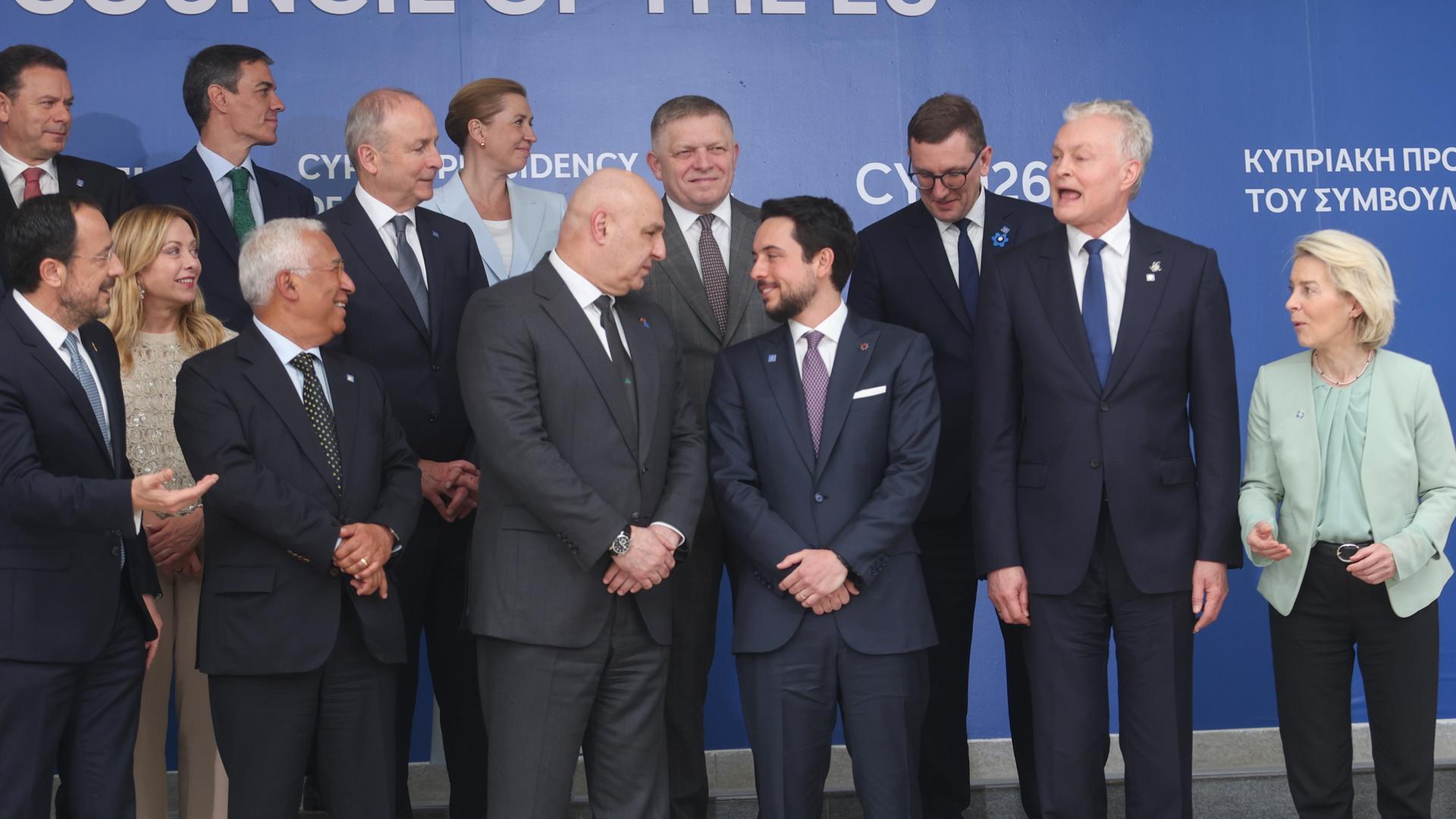 Gruppenfoto der EU -Staats- und Regierungschefs | EPA