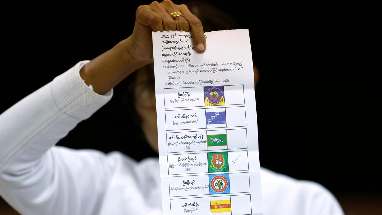 Myanmars Militärjunta lässt wählen – Beteiligung eher gering