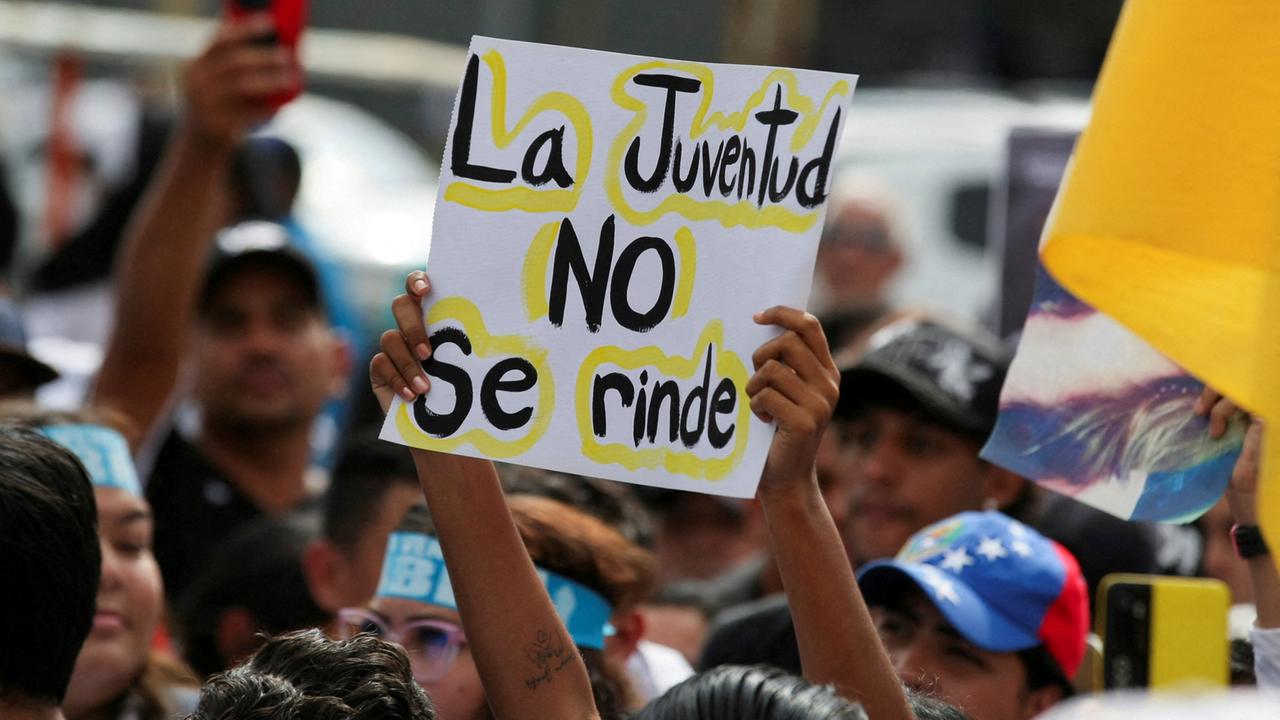 Venezuelas Jugend demonstriert für mehr Freiheit