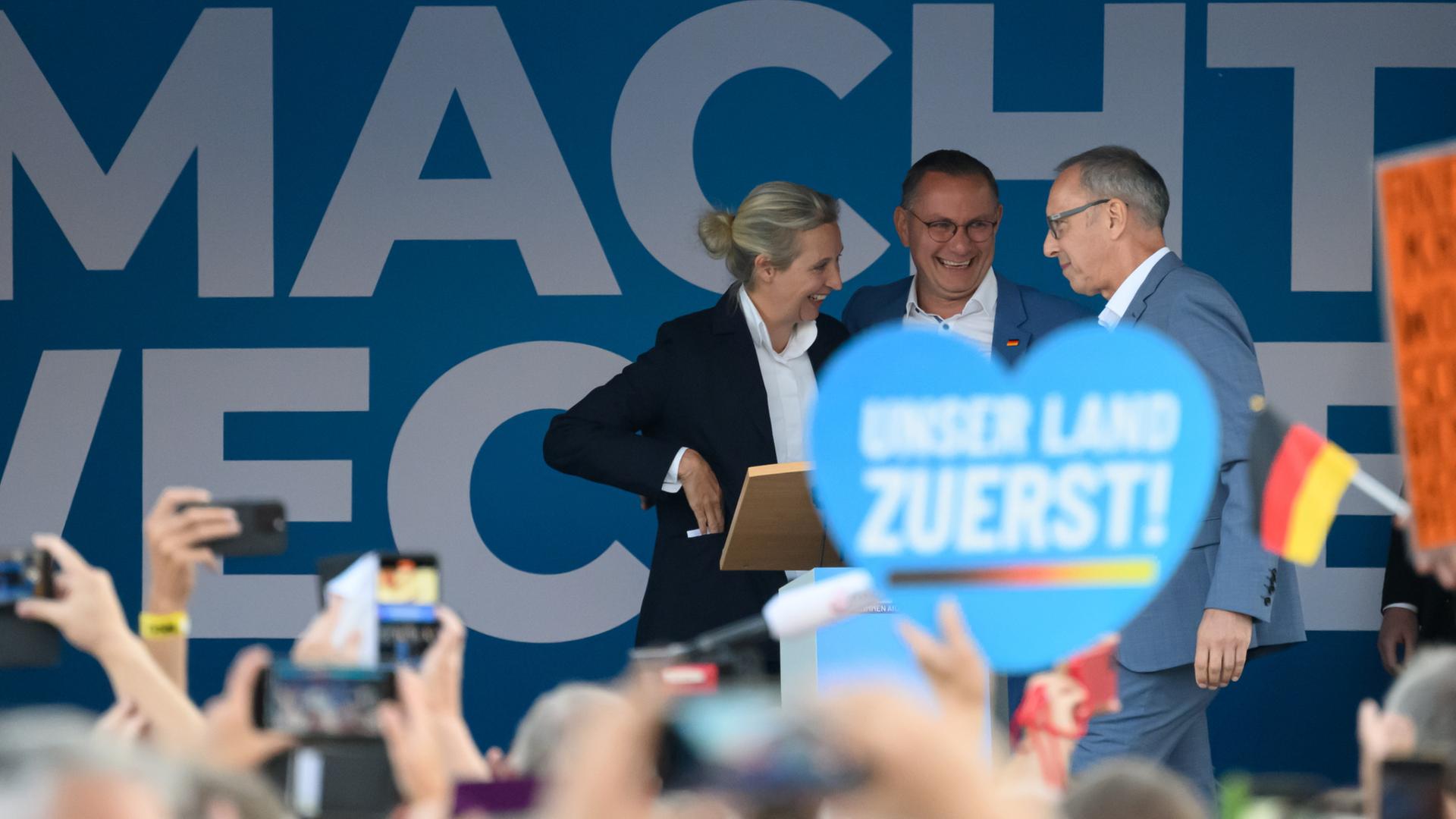 AfD nach Umfragen stärkste Kraft vor den Wahlen in Thüringen
