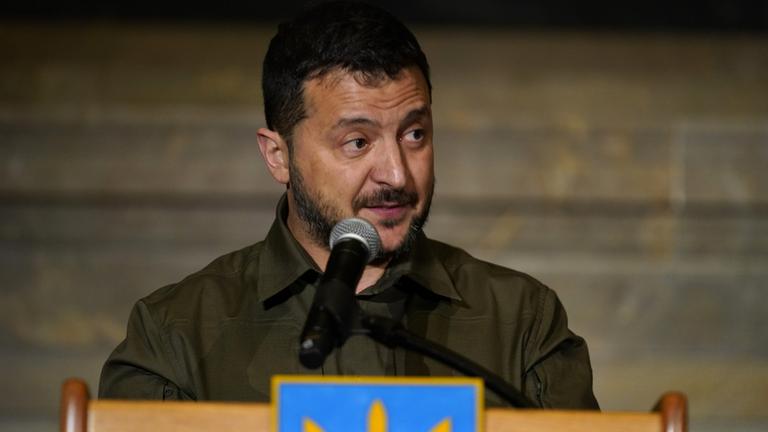 Der ukrainische Präsident Wolodomyr Selenskyj
