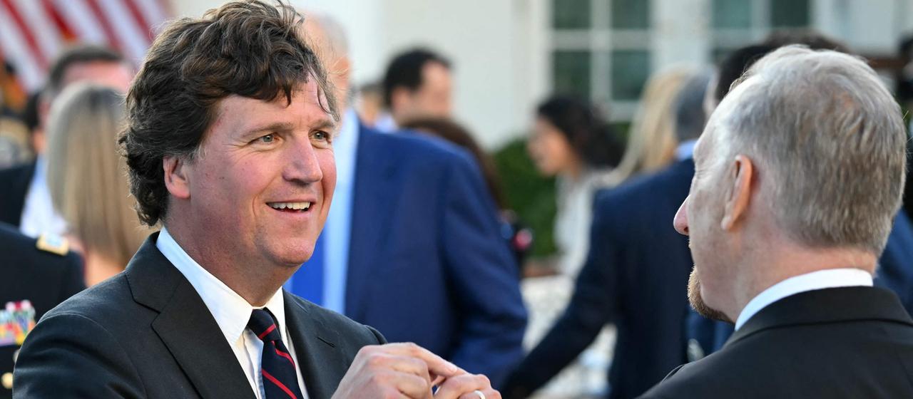 Tucker Carlson (Archivbild vom 14. Oktober 2025)