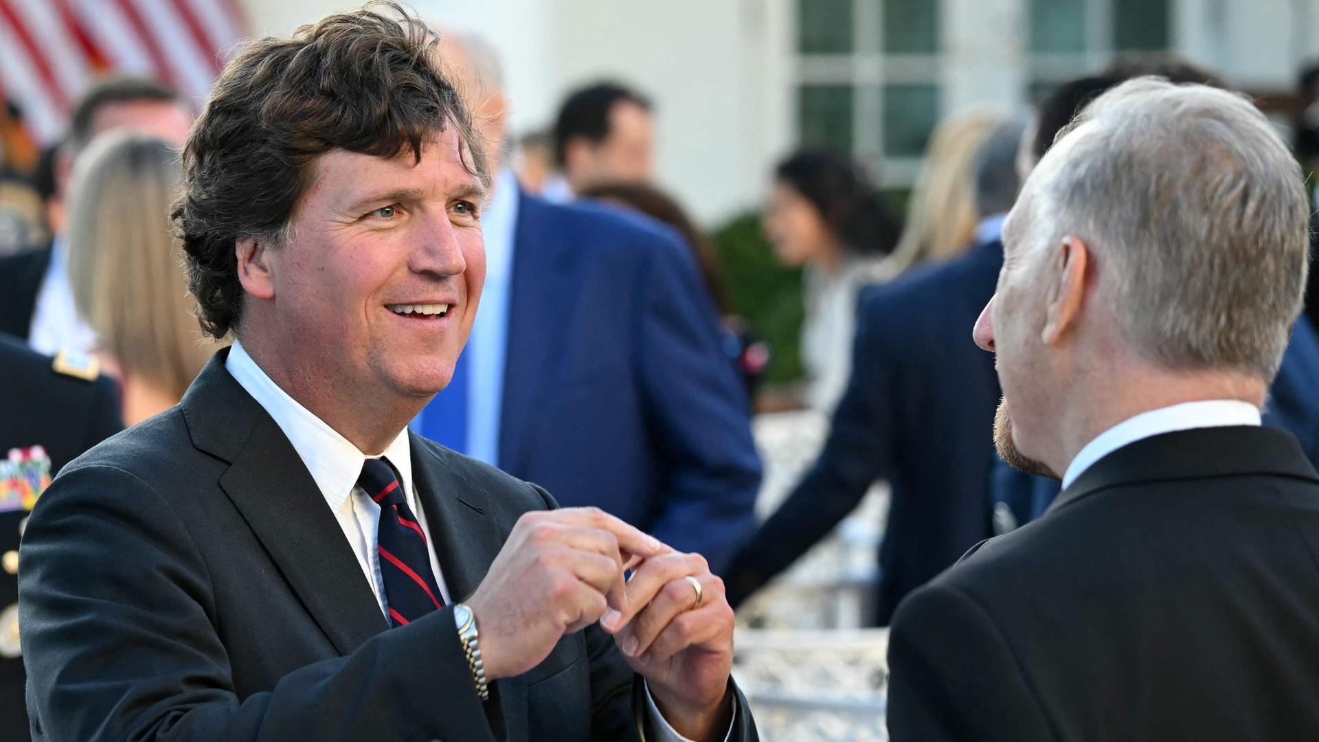 Tucker Carlson (Archivbild vom 14. Oktober 2025) | AFP