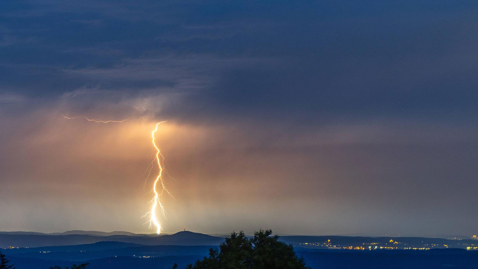 Unwetter über dem Saarland forderte Einsatzkräfte