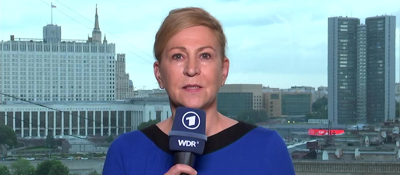 Sendungsbild Silke Diettrich, ARD Moskau, NK18, 26.05.2026